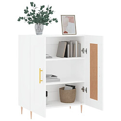 Acheter Maison Chic Buffet,Meuble de Rangement,commode pour salon,Cuisine blanc 69,5x34x90 cm bois d'ingénierie -MN59670