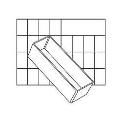 Raaco A8-2 Boite de rangement transp. H 47x B 55x T 157 mm