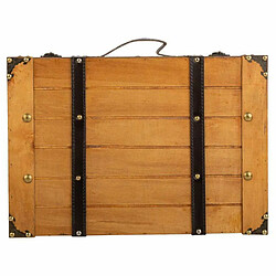 Avis Jeu de valises Alexandra House Living Marron PVC Bois Métal Vintage 31 x 17 x 45 cm 40 x 24 x 13,5 cm Décoratif 2 Pièces