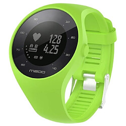 Wewoo Bracelet pour montre connectée Dragonne Sport en silicone POLAR M200 Vert 