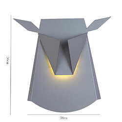 Avis Universal Lampe murale à tête de taureau 6W Chambre Chevet Cerf Passerelle Salon Fond Mur LED Lampe murale décorative