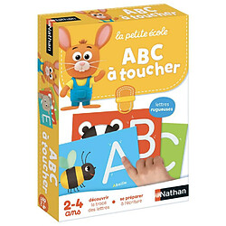 Nathan Abc a toucher - jeu d apprentissage des lettres 