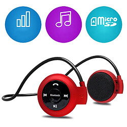 GUPBOO Mini 503 casque Bluetooth supra-auriculaire avec lecteur MP3 casque sans fil sport casque stéréo prise en charge carte TF FM 