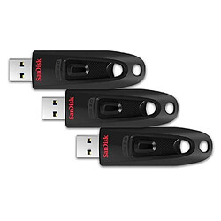 3PCS SANDISK Clé USB Ultra 32 Go USB 3.0 130MB/s