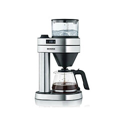 SEVERIN 5760 cafetiere filtre Cafe Caprice -1450 W - 1.2L - 5 programmes - arret automatique - inox brosse noir