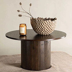 Venture Home Table basse en MDF Bianca Rond.