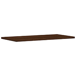 Avis vidaXL Étagères murales 4 pcs chêne marron 60x30x1,5cm bois ingénierie