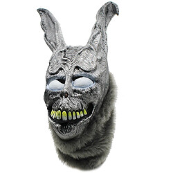 Masque de lapin Donnie Darko FRANK Halloween le lapin capuche en Latex avec masque de fourrure