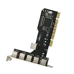 Carte 4+1x USB 2.0 LOGILINK NEC PC0041 PCI - Occasion