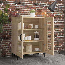 Avis Maison Chic Buffet,Meuble de Rangement,commode pour salon,Cuisine chêne sonoma 69,5x34x90 cm bois d'ingénierie -MN33570