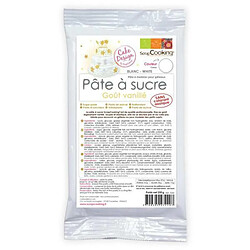 Scrapcooking Pâte à sucre blanche arôme vanille - 250 g 