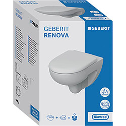 Avis Pack WC suspendu Geberit Renova Rimfree