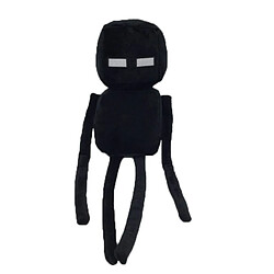 Universal Minecraft Reptile Enderman Peluche Pixel Doll(Le noir) 