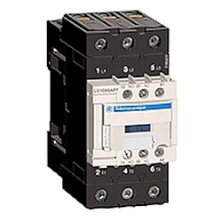 contacteur tesys d - 65a - 3 pôles - 1f+1o - 230v ac - schneider electric lc1d65ap7 