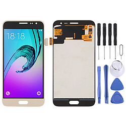 Wewoo Matériel TFT Ecran LCD et numériseur Assemblage complet pour Galaxy J3 2016 J320FNJ320FJ320GJ320MJ320AJ320VJ320P Or