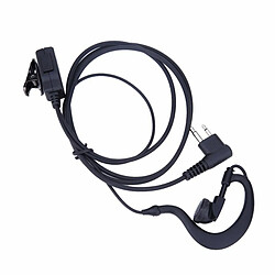 Écouteur À Tube Acoustique À 2 Broches Micro Casque Ptt Pour Motorola Radios Gp88 Gp300 Écouteur De Talkie-Walkie 