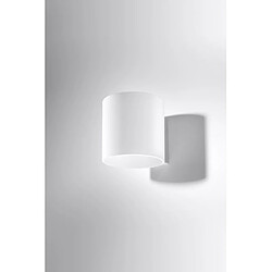 Luminaire Center Applique murale VICI verre blanc 1 ampoule