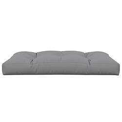 Maison Chic Coussin Confort | pouf | Coussin de palette 120x80x12 cm gris tissu -GKD37260 pas cher