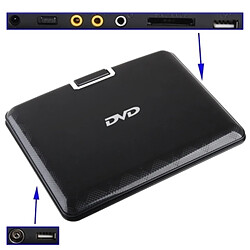 Avis Wewoo 9,5 pouces TFT LCD écran numérique multimédia DVD portable avec lecteur de carte et port USB, TV de PAL / NTSC / SECAM fonction de jeu, rotation de 180 degrés, SD / MS / MMC