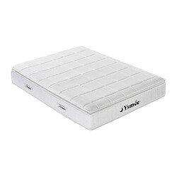 Vente-Unique Matelas 140 x 190 cm ressorts ensachés accueil nano ressorts + mémoire de forme ép.26cm - MIRI de YSMÉE