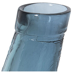 Vase de sol Alexandra House Living Bleu Verre 21 x 21 x 73 cm