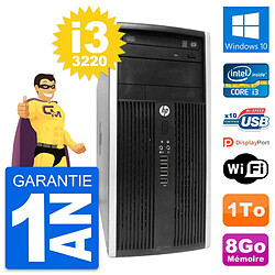 PC Tour HP Compaq Pro 6300 CMT Intel i3-3220 RAM 8Go Disque 1To Windows 10 Wifi · Occasion 