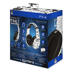 Acheter Casque audio gamer stéréo Playstation 4Gamers PRO4-70 Camouflage Arctic sous Licence Officielle pour PS4 et PS5