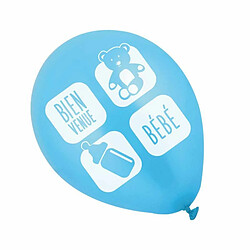 Paris Prix Lot de 6 Ballons Bébé est Arrivé 30cm Bleu 