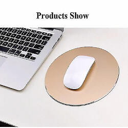 Acheter Universal 22 * 22 Mousepad en aluminium circulaire créatif