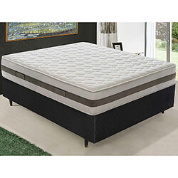 Materassi&Doghe Matelas 120x190 à mémoire de forme - Hauteur 29cm - 7cm de mousse à mémoire - avec zones différenciées Orthopédie - Anatomique - Confortable - 100% Made in Italy