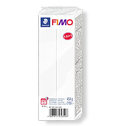 Pâte Fimo 454 g Soft Blanc 8021.0 - Fimo