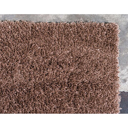 Hadorn Tapis shaggy 120x62 brun Luzern pas cher