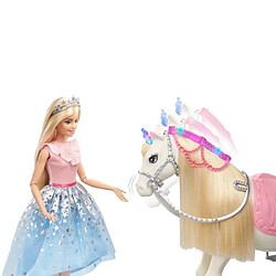 POUPEE BARBIE ET SON CHEVAL MERVEILLEUX pas cher