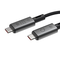 Avis LinQ Câble USB4 USB-C vers USB-C PRO - 0.3m Noir