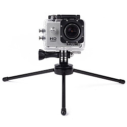 Wewoo Trépied pour l'Appareil photo de sport de GoPro HERO4 / 3 + / 3/2/1 / Xiaomi XiaoYi en métal se pliant portatif 