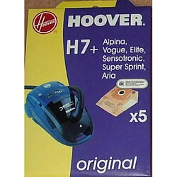 SACHET DE SACS H7 X 5 SACS HOOVER - 09177452 SACHET DE SACS H7 X 5 SACS POUR PETIT ELECTROMENAGER HOOVER - 09177452