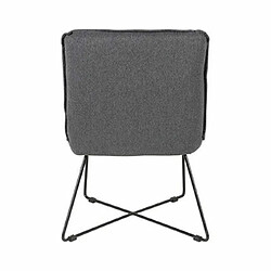 Acheter Mes Fauteuil 50x68x79 cm en tissu polyester gris - MELINA