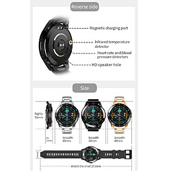 Yonis Montre Connectée Multifonction Santé Sport 7 Jours Autonomie