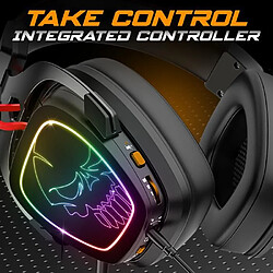 Casque 7.1 Sans fil VIRTUAL SURROUND SOUND SPIRIT OF GAMER RGB Bluetooth Multi plateformes + CLAVIER SANS FIL mécanique RF 2.4 GHz B