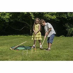 Traditional Garden Games Set de croquet enfant en bois.