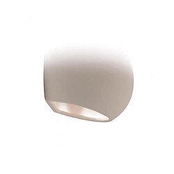 Luminaire Center Applique murale GLOBE céramique blanc 1 ampoule pas cher