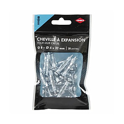 COGEX Cheville a expansion metallique - 20 paires