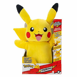 Acheter Jouet Peluche Pokémon Electric Charge Pikachu 32 cm Électronique Textile