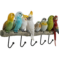 Acheter Portemanteau mural oiseaux exotiques Kare Design