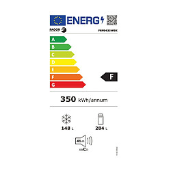 Réfrigérateur américain 84cm 432l nofrost - FRFD432WDX - FAGOR