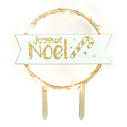 Scrapcooking Cake topper LED - Joyeux Noël