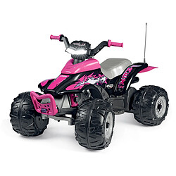 Quad Peg Perego 12 Volts - Corral T Rex Rose