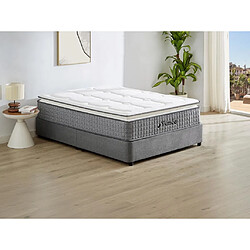 Vente-Unique Matelas 140 x 190 cm ressorts ensachés 7 zones et accueil latex ép.32cm - SEREM de YSMÉE