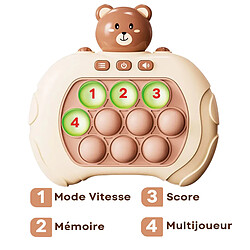 Acheter Maxlife Jeu Éducatif Enfant Modes de Jeux interactifs Design Ours Marron