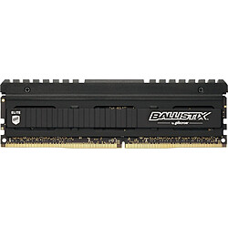 Ballistix Elite BLE4G4D30AEEA 4Go Mémoire (DDR4, 3000 MT/s, PC4-24000, CL15, Single Rank x8, DIMM, 288-Pin)